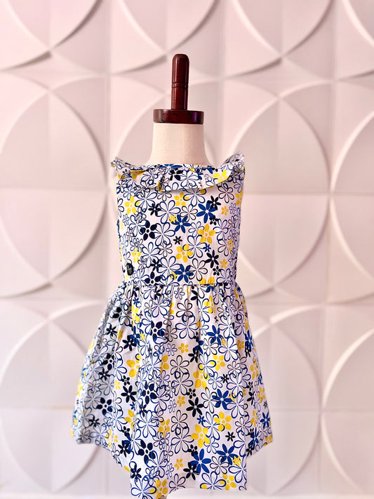 Flower print dress